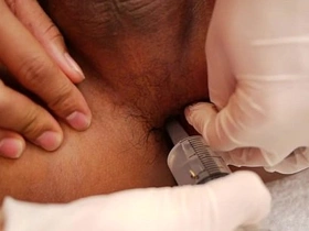Thai doctor examines horny patient
