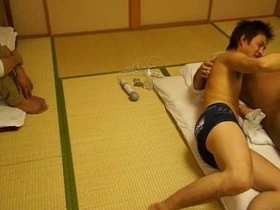 Japanese men receive oral pleasure