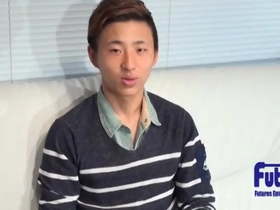 A young Asian man's first gay experience leads to intense pleasure
