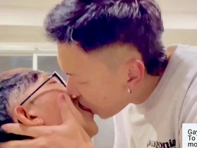 Gay Asian dude craves his boyfriend's cock for intense anal sex